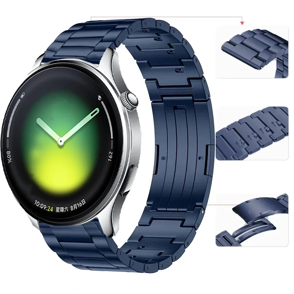 Premium Titanium Strap with Quick Release (20mm/22mm) - Sleek and Durable Bracelet Design
