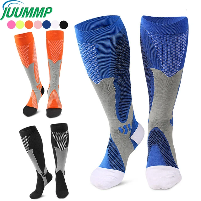 1Pair Compression Socks for Women & Men Circulation,20-30 mmhg Nursing  Socks Best for Running,Athletic,Hiking - AliExpress
