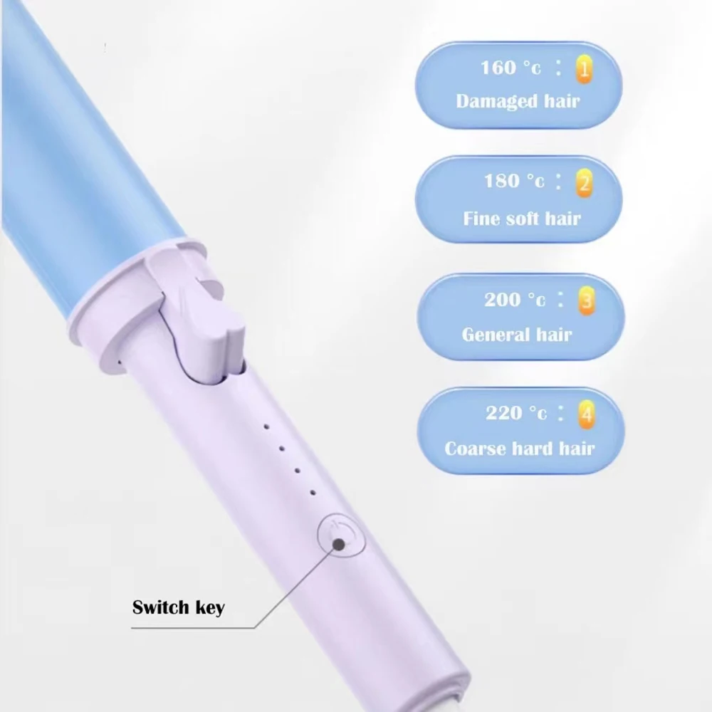 Description Picture 4 of item2 in 1 Hair Iron High Quality flat iron Straightening hot comb mini professional hair straightener & Curling Iron Styling Tools