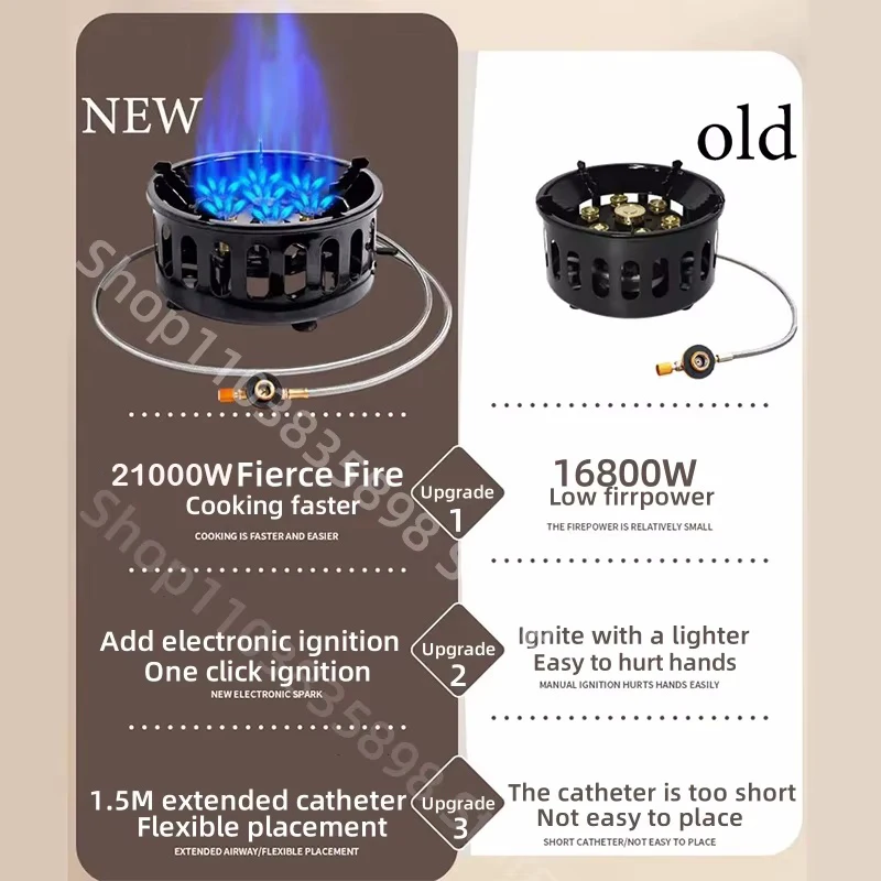 21000W 7-Core Camping Stove 2