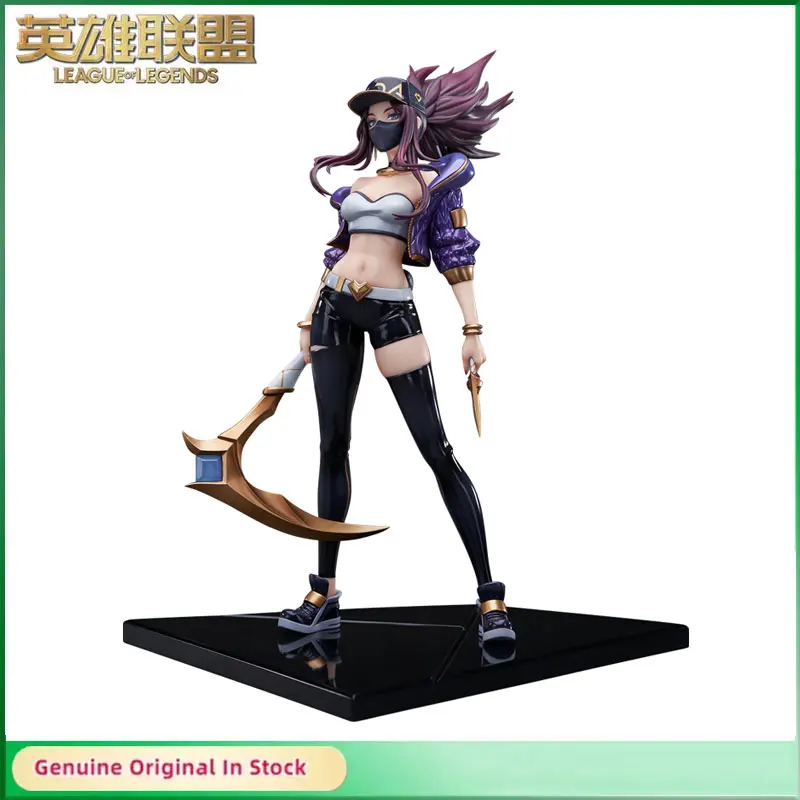 

Original LOL League of Legends K/DA Akali Game Dramatist The Rogue Assassin Statues 1/7 Action Figure Ornaments Model Toys