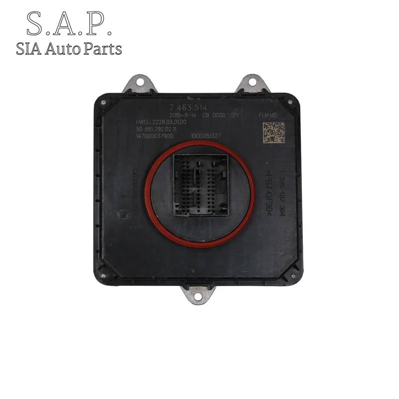 OEM 7463514 LED Headlight Computer Module Control Unit For BMW 5 6  
