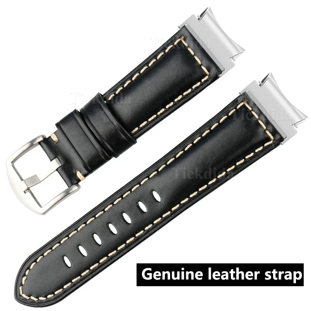 Premium Genuine Leather Quick Release Watch Strap - Elegant Accessory