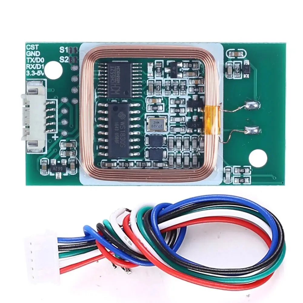 IC+ID RFID 리더 모듈 이중 주파수 3.3V/5V 무선 리더 125kHZ/13.56MHZ WIEGAND,UART IC 카드 리더