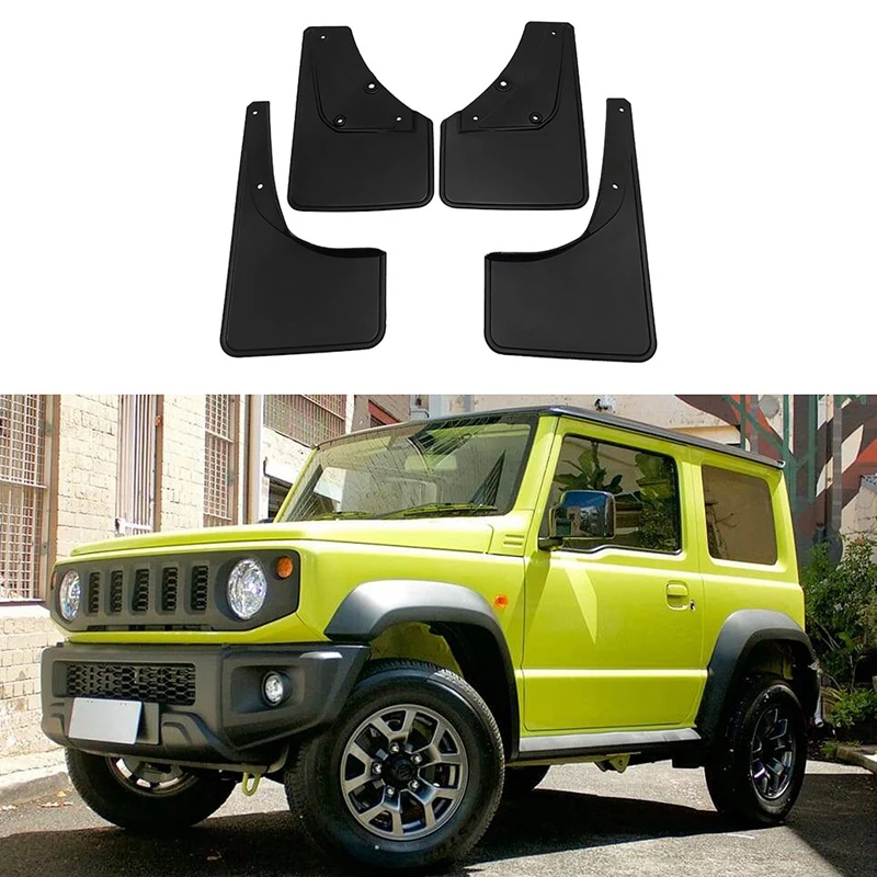 

for Suzuki Jimny 2019-2020 Front&Rear Mud Flap Guard Fenders Mudguard Splash Mudflaps Fender Mudguards