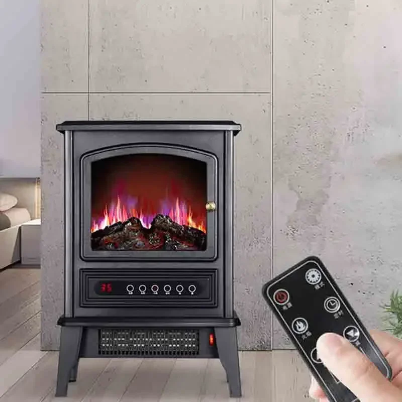 European Fireplace Heater 3d Simulation Flame Heating Furnace Heating Furnace Heater Living Room Household Energy Saving 5