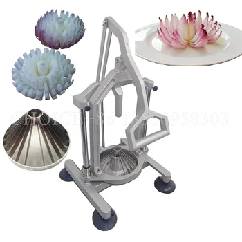 Easy Manual Flowering Onion Cutter Cut Onion Flower Machine Blooming Onion Maker Onion Flower Cutting Machine Onion Blossom Make 1