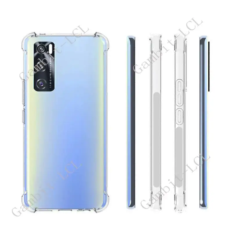 Original Shockproof Silicone Smartphone Protective Back Shell - Soft TPU Case