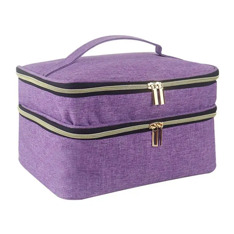 Sewing storage bag Double-Layer Yarn Knitting Tote Bag Handbag craft storage sewing Basket Organizer For Sewing sewing storage box yarn storage bag yarn storage organizer
