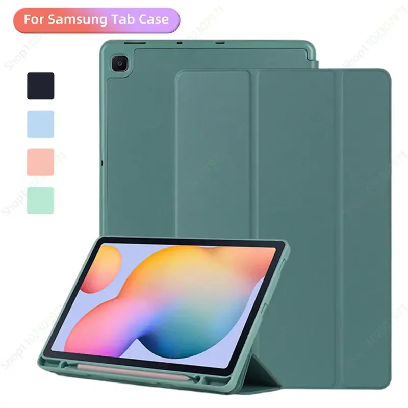 Funda Case com Suporte de Lápis para Samsung Galaxy Tab s6 Lite 104 em 2024 Sm-p620 P625 Sm-p610 P615 P619 Novo