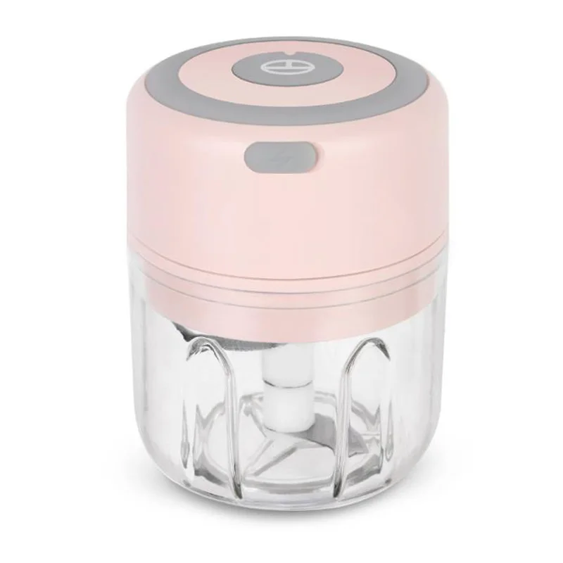 ミニ電気ミキサーキッチンフードプロセッサーガーリックチョッパー野菜チリチョッパー USB ホームマッシャーマシンキッチンガジェット