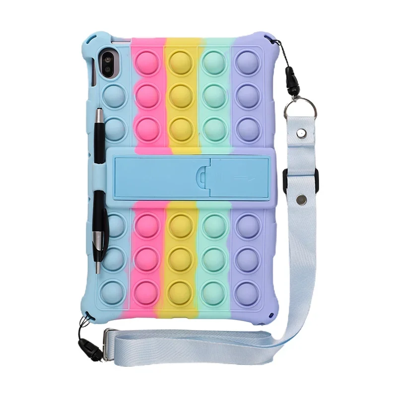 Durable Soft Silicone Protective Stand Case for 10.4 Tablets - Kids Edition