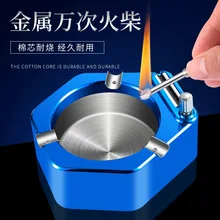 

Match ashtray, Living room desk kerosene lighter ashtray, Craft decoration.