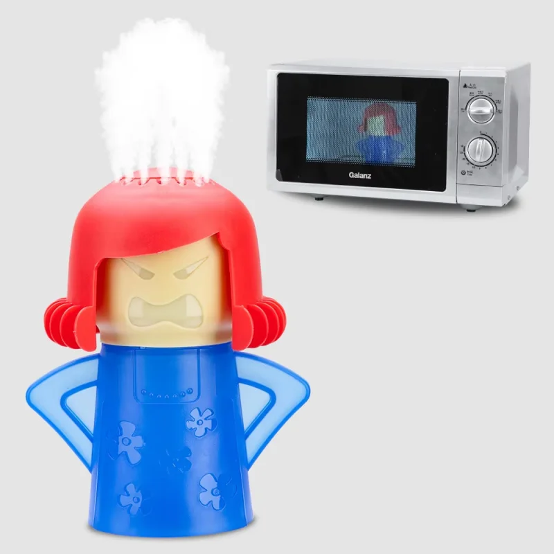 Angry Birds-Themed Spray Degreaser: Innovatively Cleans Microwaves, Ovens & Freshens Refrigerators with Fun Design