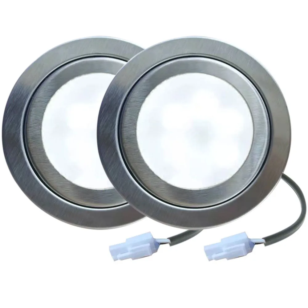 2Piece 68mm Kitchen Hood Light Replacement 1.5W LED 12V DC for 5560mm