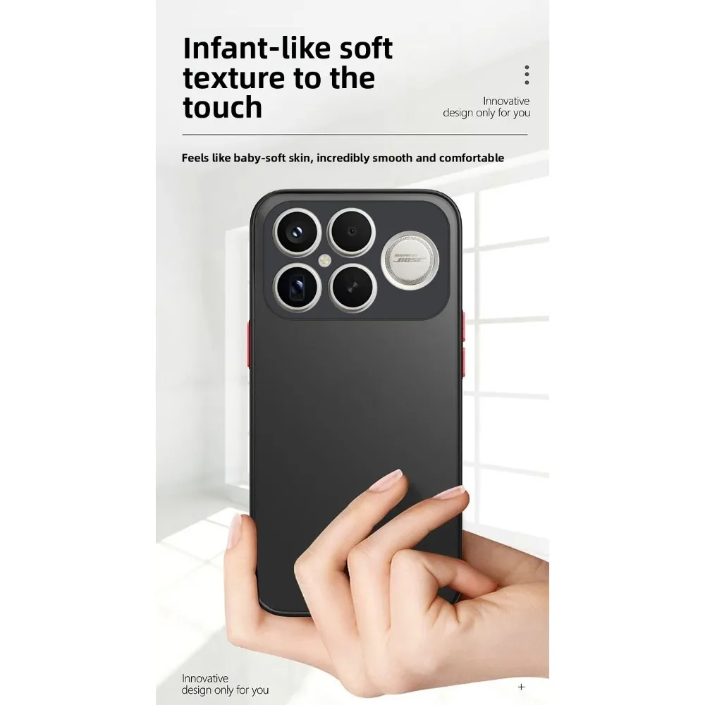 Premium Matte See-Through Shockproof Slim Protective Case