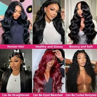 100% Cheveux Humains Brésiliens, Tissage Body Wave, 40 Pouces, Cheveux Vierge, 3 ou 4 Paquets, Extensions Brutes, Noir Naturel, Tissage au Crochet Birman 5