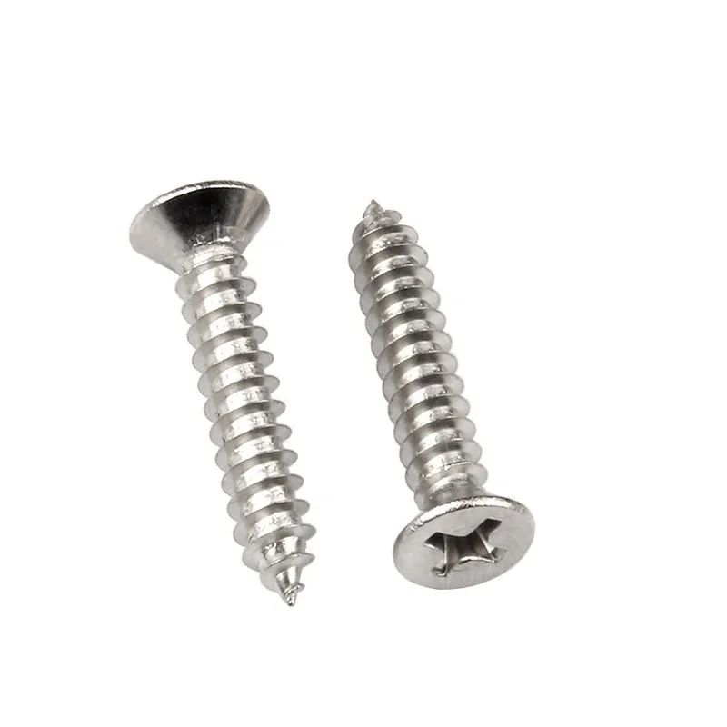 M1 M1.2 M1.4 M1.7 M2 M2.3 M2.6 M3 M4 M5 M6 Mini Stainless steel recessed countersunk Flat head Self-tapping Screws Wood Screw