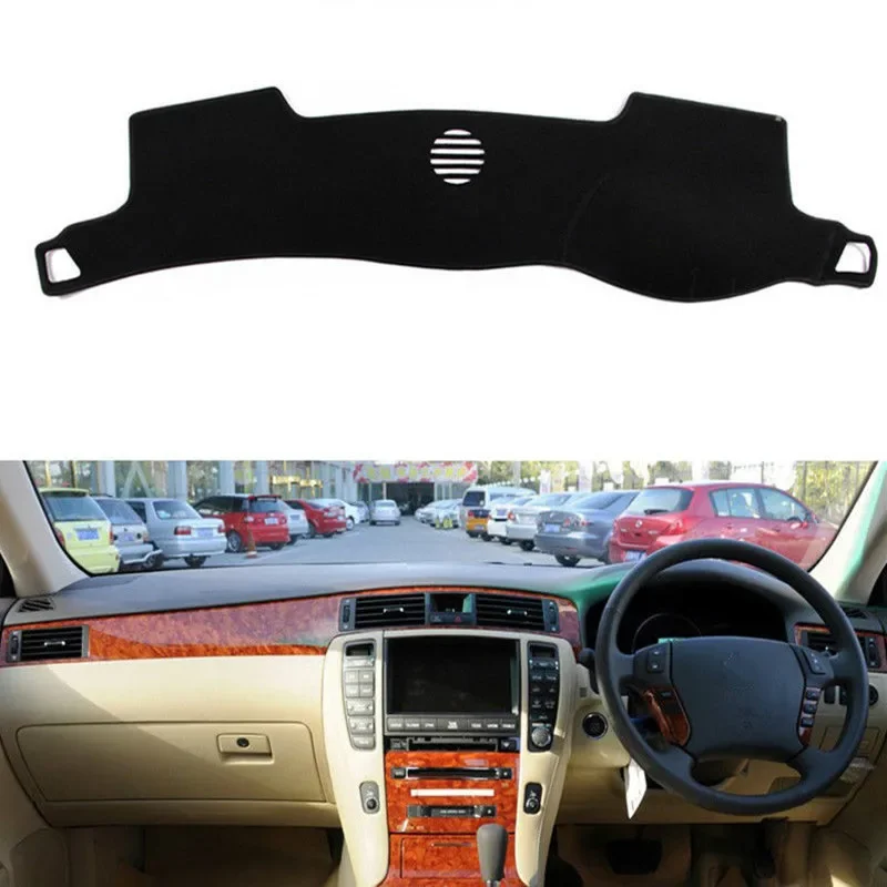

Car Dashboard Cover Dashmat Mat Pad Anti-UV Dash Sun Shade Instrument Protect Carpet For Toyota Crown s180 2004-2009 Accessories