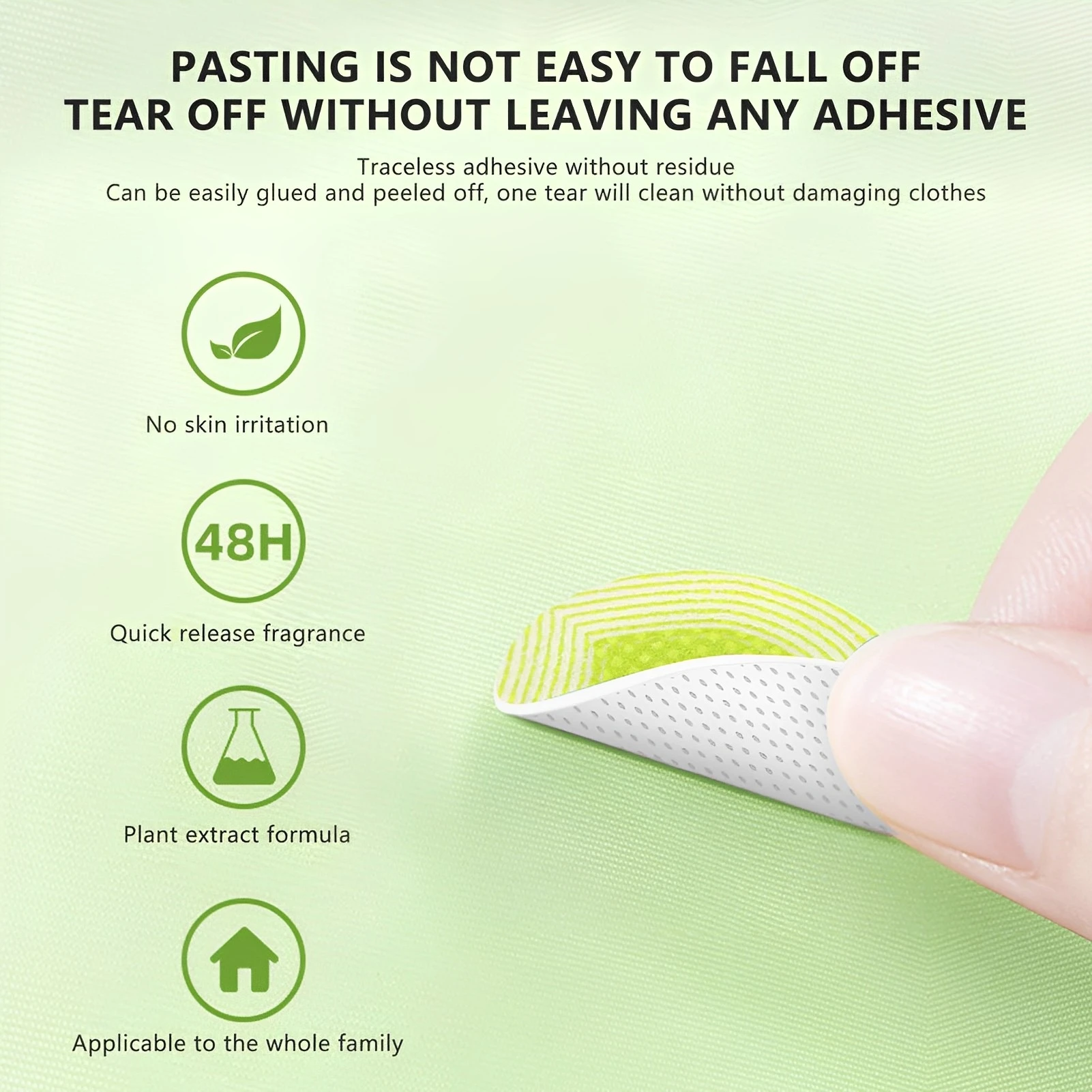Mosquito Repellent Mosquito Repellent Stickers Herbal Mosquito Repellent Patches All Natural Plant Based Ingredients Essential Oil Stickers for Kids and Adults Anti-mosquito