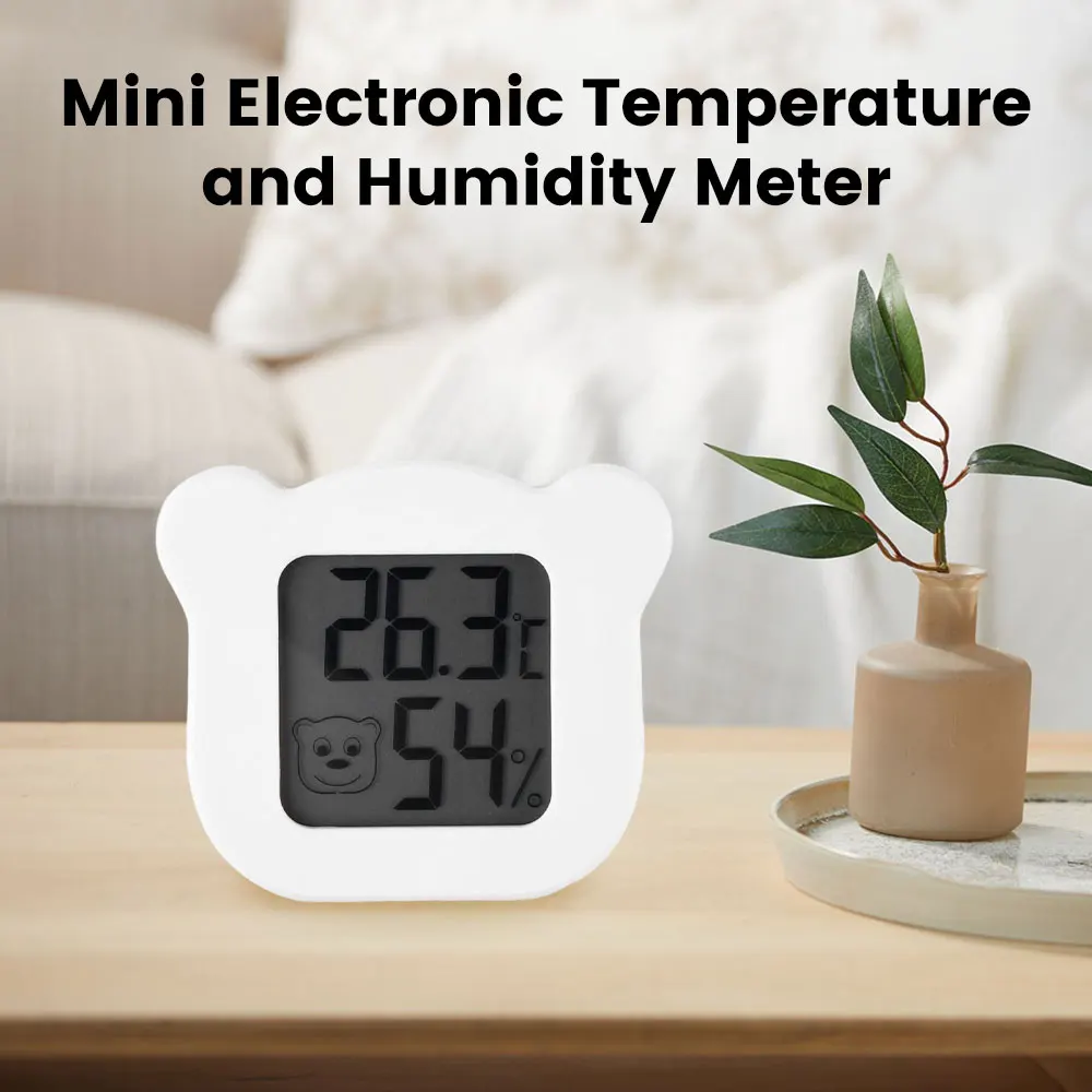 

Mini LCD Digital Thermometer Hygrometer Home Electronic Weather Station Indoor Temperature Humidity Sensor Tester Meter