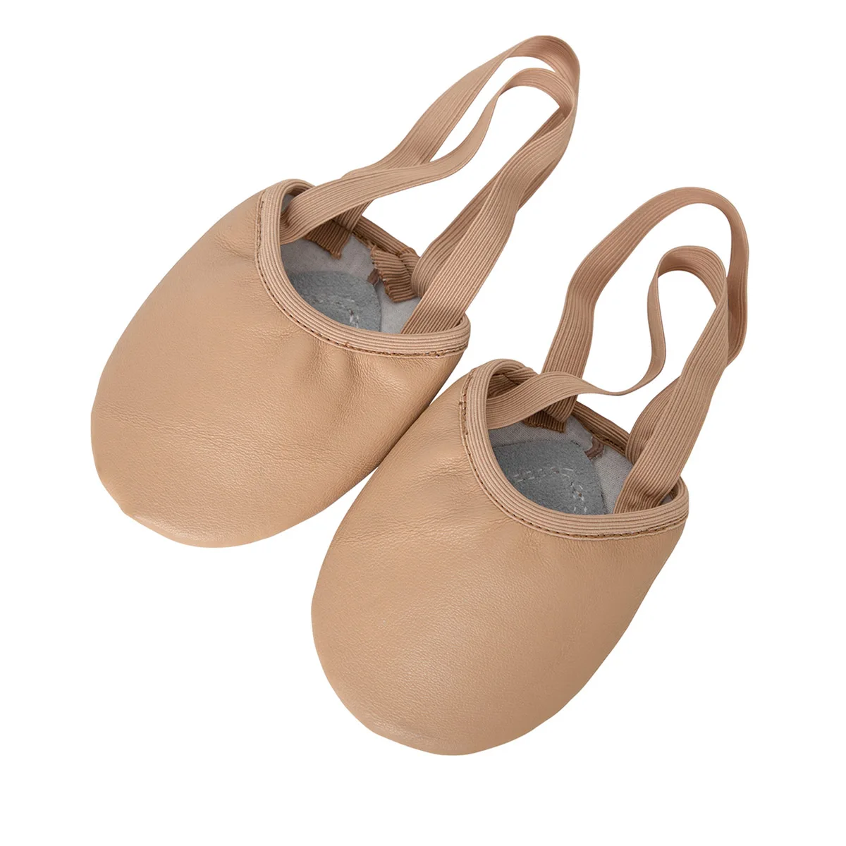 Dynadans Leather Pirouette Half Sole Jazz Ballet Dance Turning Shoes for Women and Girls