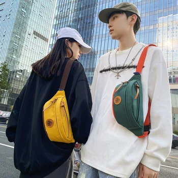 Borsa da petto Borsa a tracolla versatile casual alla moda Marsupio sportivo alla moda multifunzionale di grande capacità