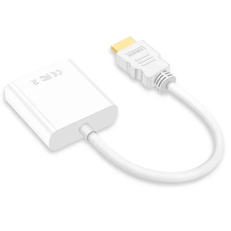 HDMI to VGA ̺  HD 1080p    ġ , Male to Female VGA 