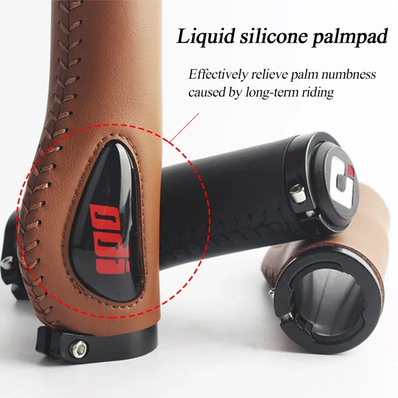 ODI Ergonomics Bicycle Handlebar Grip Soft Shock-absorbing Cycling Handlebar Sleeve Waterproof Bike Handle Cover