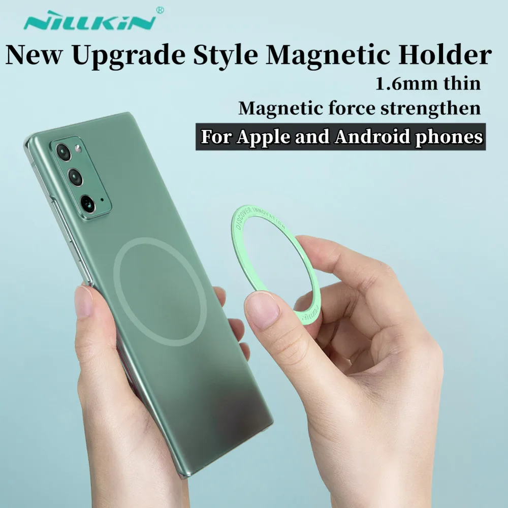 Nillkin Upgrade Style Magnetic Per Iphone 13 Pro Max/12 Max Holder 1.6Mm Magsafe Wireless Charger Magnet Per Samsung S22 Ultra