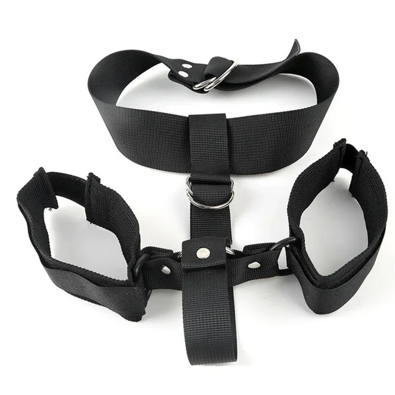 Erotic Slave Adult Games Sex Toys Woman Couples Restraints Handcuff Neck Ankle Cuffs For Open Leg BDSM Bondage Sex Shop Products