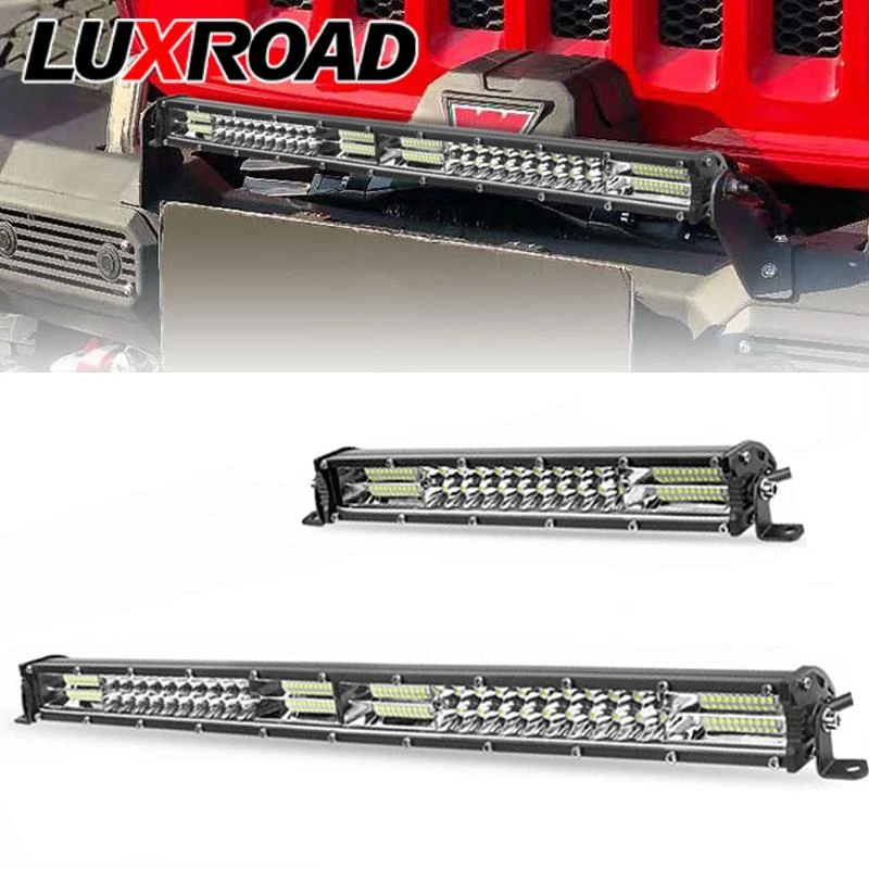 10/20 Inch Led Light Bar Slim Led Bar Offroad 4x4 Fog Light Work Light