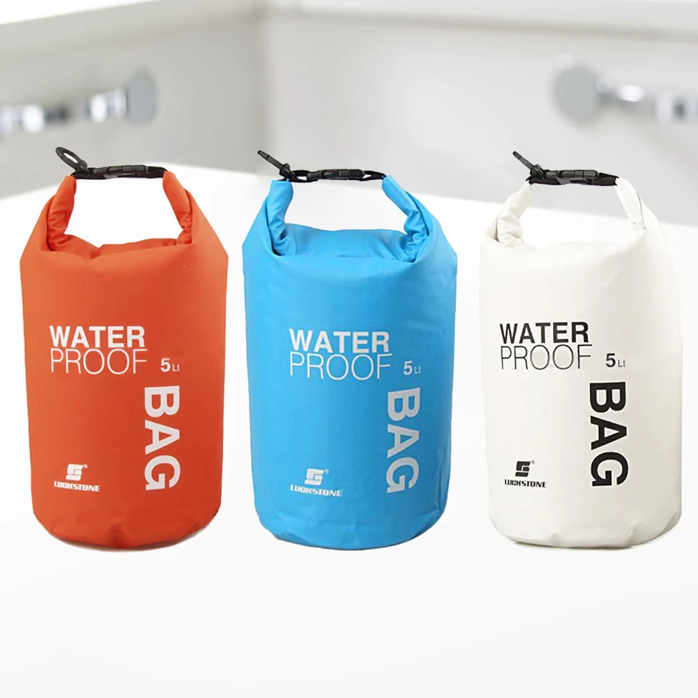 Waterproof Dry Bag Swimming Kayak Boating Drift Floating Bucket Storage Packs Canoeing Backpacking Storage Bag