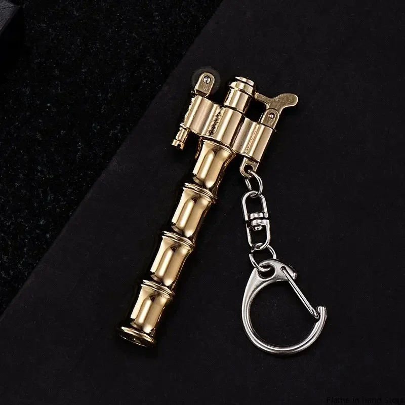 Bold Bamboo Lighter Torch Shaped Retro Kerosene Portable Easy Lighting Anywhere