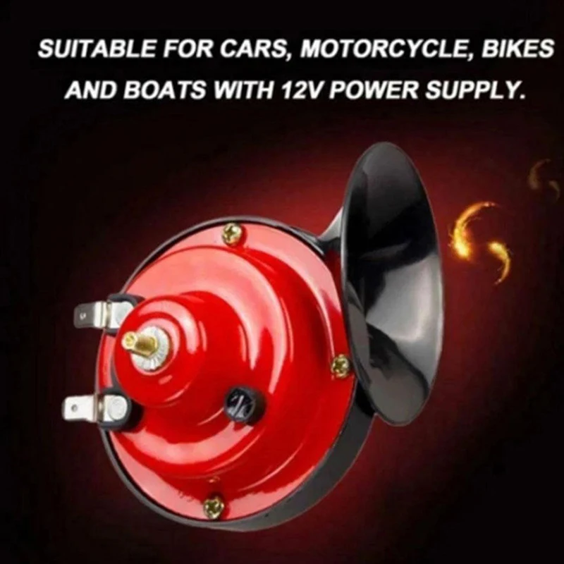 300db Train Horn For 12V Power Supplies Car-boat Motorcycles