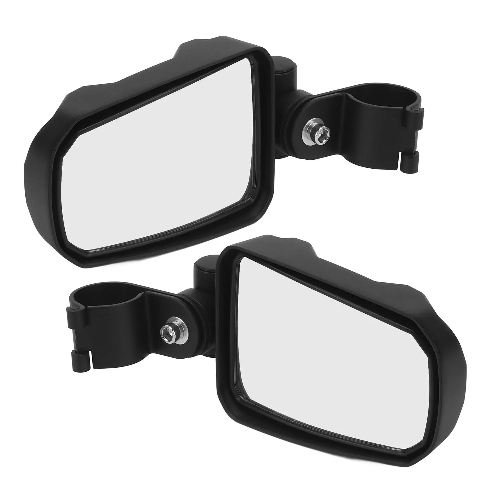 Rear View Mirror 360&deg; Rotation Side Mirror 1.75in Clamp Replacement for polaris RZR XP 1000 2014- for pursuit UTV