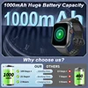 LIGE New 1000mAh Battery Smart Watch For Men Women Music Playback Anytime Wirless Call Men Watches Health Monitor Men Smartwatch 3