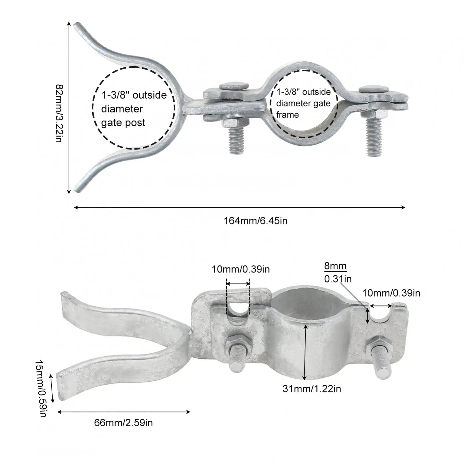 Chain Link Fence Gate Chain Link Fence Latch Chain Link Stong Am Double  Gate Latch (fo 1-3/8