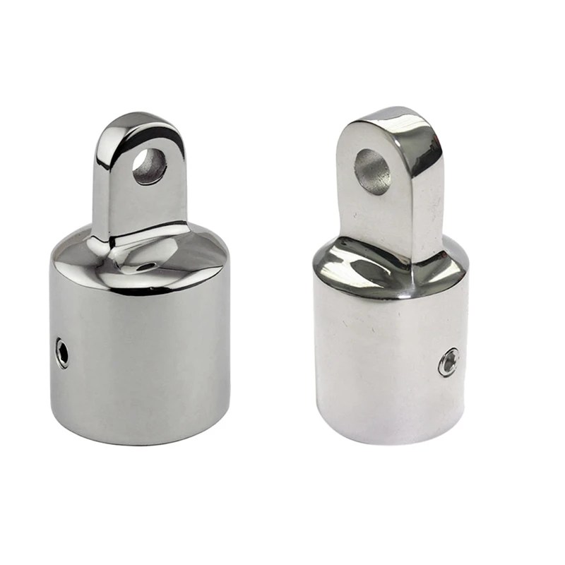 Nuovo-Tappo Terminale A Occhiello In Acciaio Inossidabile 316 A Vite Singola Bimini Top Hardware Marine Boat Yacht Estremità A Occhiello Esterno Estre