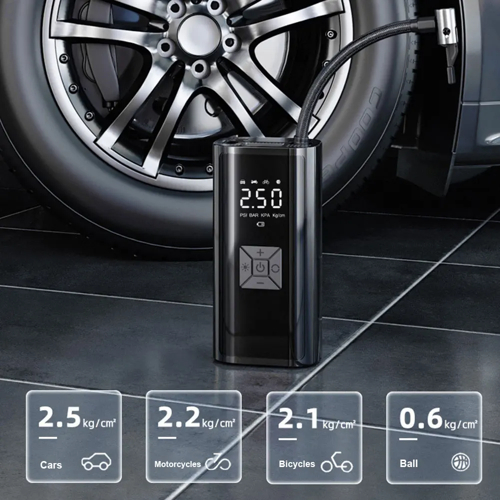 Mini Wireless Tire Inflator 2