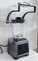 Mélangeur alimentaire insonorisé robuste de 1800ml avec écran tactile mélangeur de glace de jus mélangeur presse-agrumes 2200W puissance robot culinaire Smoothie de glace 5