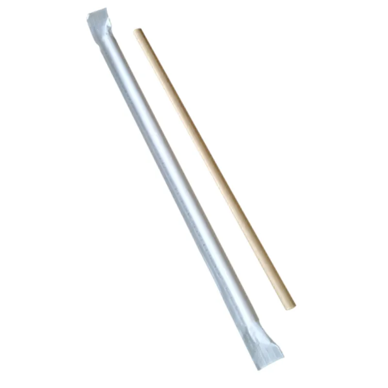 Food Grade Paper Drinking Straws Disposable Eco-friendly Bubble Tea Straws For Drinks Degradable Bar Kitchen Tools 100pc/lot