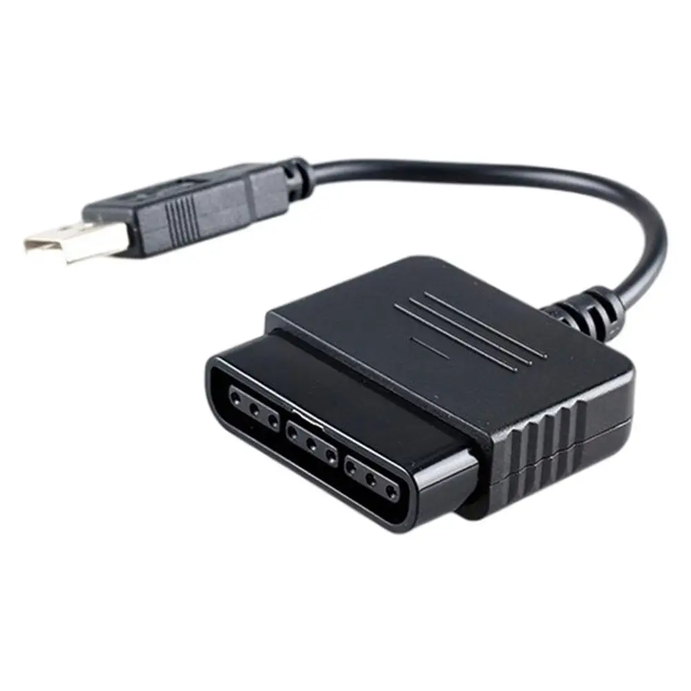 PS2용 게임 컨트롤러용 USB 어댑터 변환 케이블, PS3 PC 비디오 게임용 어댑터 케이블 (드라이버 없이 사용 가능)
