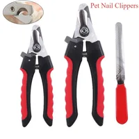 Pet Nail Clippers with Sickle Dog Cat Nail Trimmer Labor and Time Saving Stainless Steel Manicure Scissors Pet Grooming Supplies 1