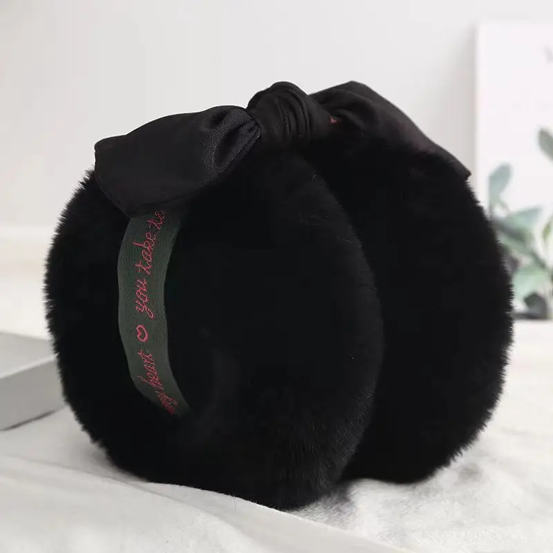 New Imitation fur Ear Muffs Autumn Winter Warm Earmuffs comfortable Unisex Skiing Fur Ear Warmer Woman Ear Cover