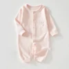 Spring and Autumn 0-12Months Baby Rompers Superior Quality Newborn Girls Boys 100%Cotton Clothes of Long Seeve Infant Clothing 2