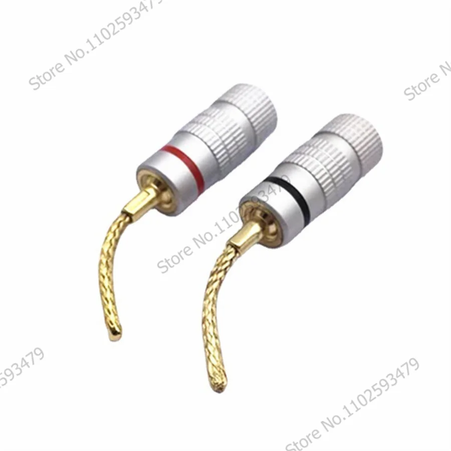 Connettore A Banana Hifi Da 2 Mm Cavo Per Altoparlante Audio In