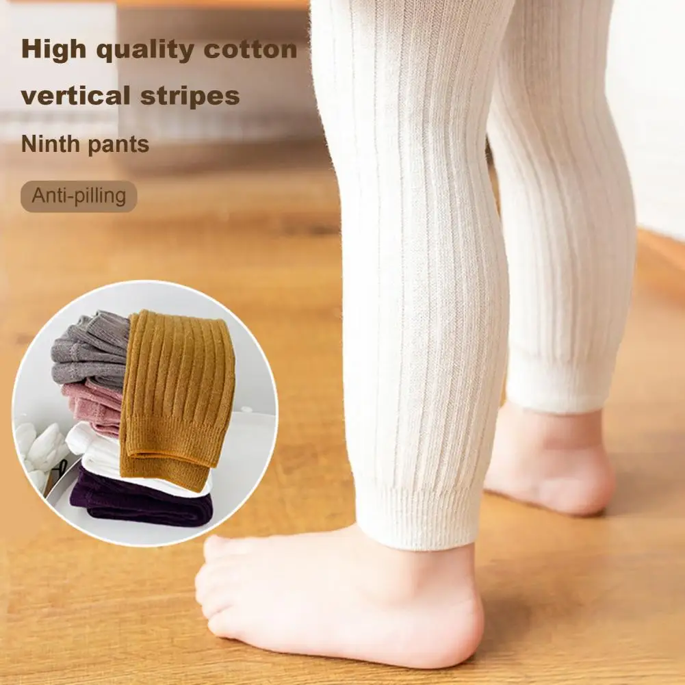 

Эластичные колготки для девочек, уютные вязаные колготки для девочек, Мягкие плотные теплые колготки для осени и зимы, эластичные облегающие детские колготки