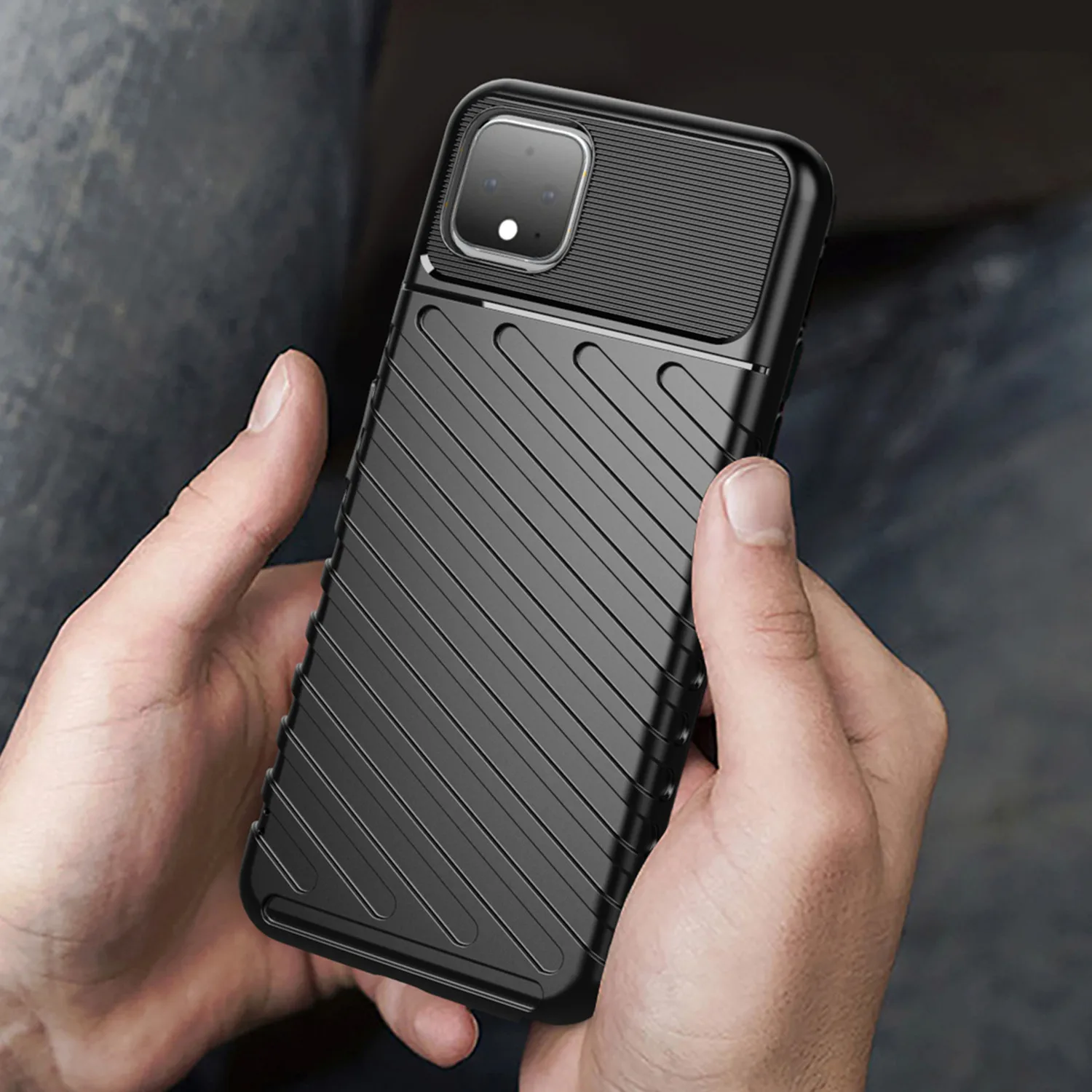 Shockproof Thunder Silicone Phone Case Cover – Durable and Stylish Protection