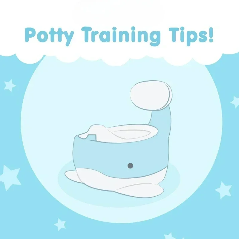 Cute Whale Bunny Child Potty Training Chair for Boys Girls Portable Potty Training Toilet Seat Comfortable Seat for Toddler 5